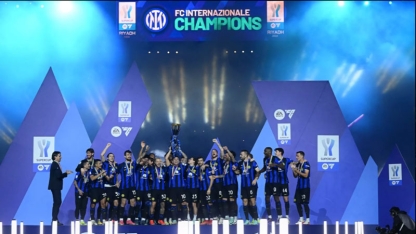 İtalya Süper Kupası'nı kazanan İnter oldu