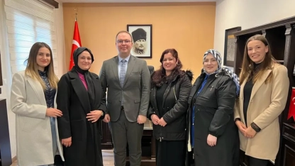 Büyük Müsellim Kültür Derneği Yöneticileri Başkonsolos Ünal’ı ziyaret etti