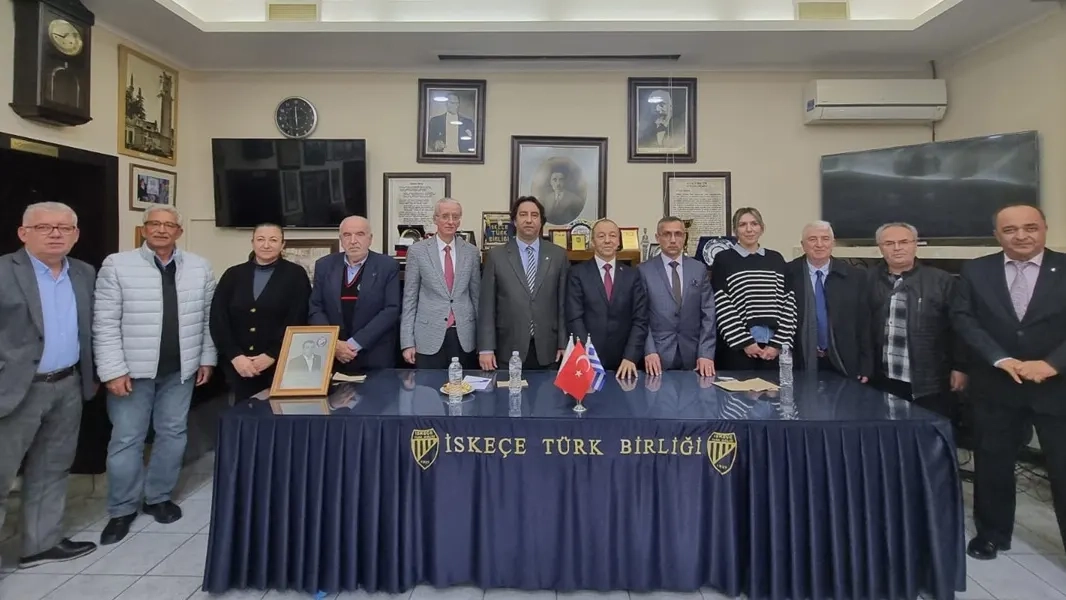 Balkan Rumeli Türkleri Konfederasyonu Batı Trakya’yı ziyaret etti