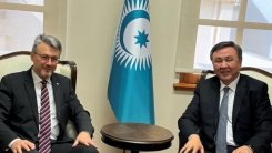 FUEN TAG Sözcüsü Habipoğlu, Türk Devletleri Teşkilatı Genel Sekreteri ile görüştü