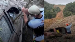 Toprak kaymasında çok sayıda can kaybı...