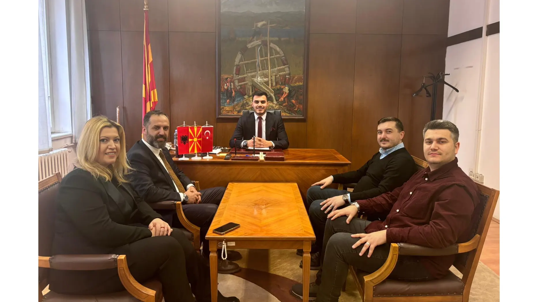 Kuzey Makedonya’ya Türk Kültür Bakan Yardımcısı