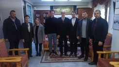 Yüksek Tahsilliler’den Müftü’ye ziyaret