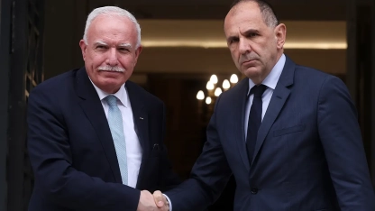 Filistin Dışişleri Bakanı Maliki Atina’da