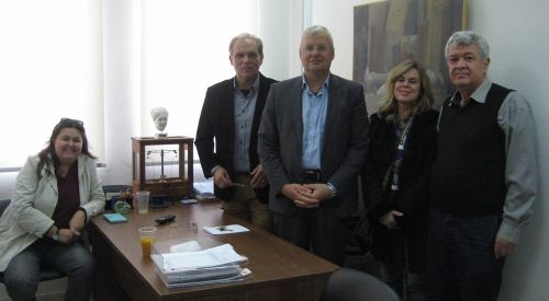 İlhan AHMET, Rodop Eczacılar Birliği’ni ziyaret etti