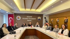 GTGB Kadınlar Kolu Keşan’da bir dizi ziyaret gerçekleştirdi