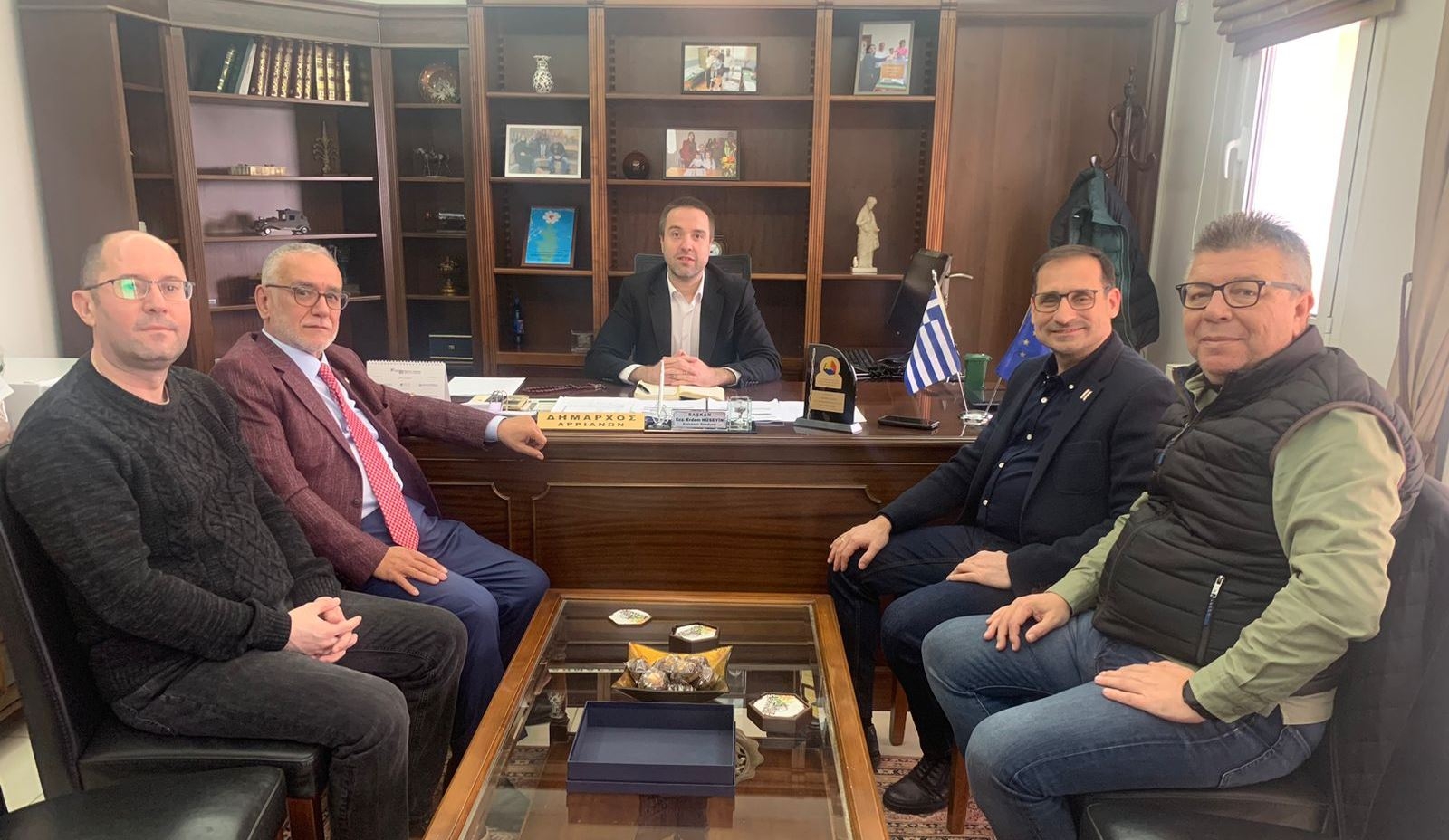 TİAD'tan Kozlukebir Belediye Başkanı Erdem Hüseyin'e ziyaret