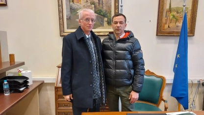 Müftü Trampa’dan Belediye Başkan Yardımcısı Şaban Bandak’a nezaket ziyareti