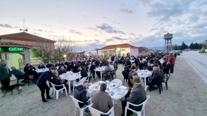 Gencerli’de geleneksel iftar coşkusu yaşandı