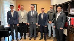 Encümenler Birliği yönetimi Başkonsolos Ünal’ı ziyaret etti