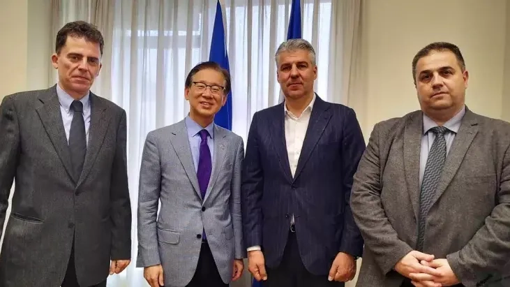 Güney Kore’nin Atina Büyükelçisi Batı Trakya’da 