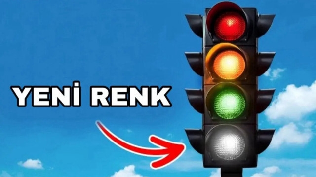 Trafik ışıklarına 4'ncü renk geliyor: Ne anlama gelecek?