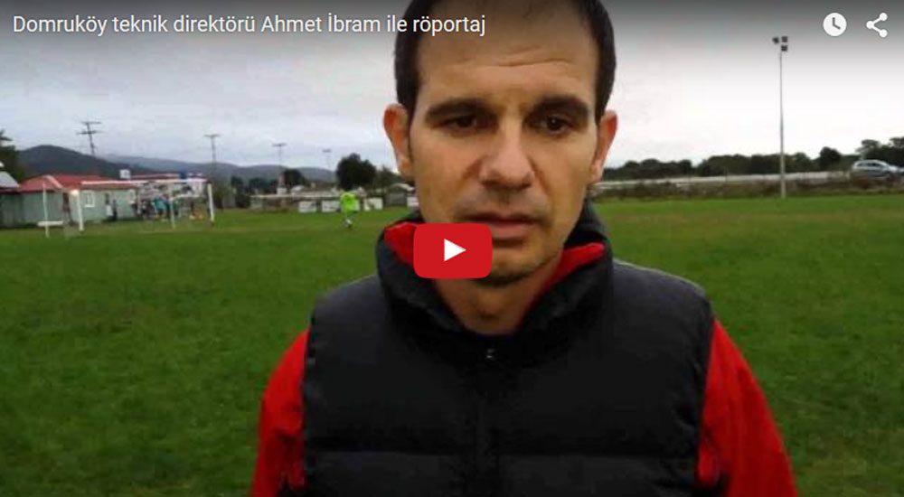 Domruköy teknik direktörü Ahmet İbram ile röportaj