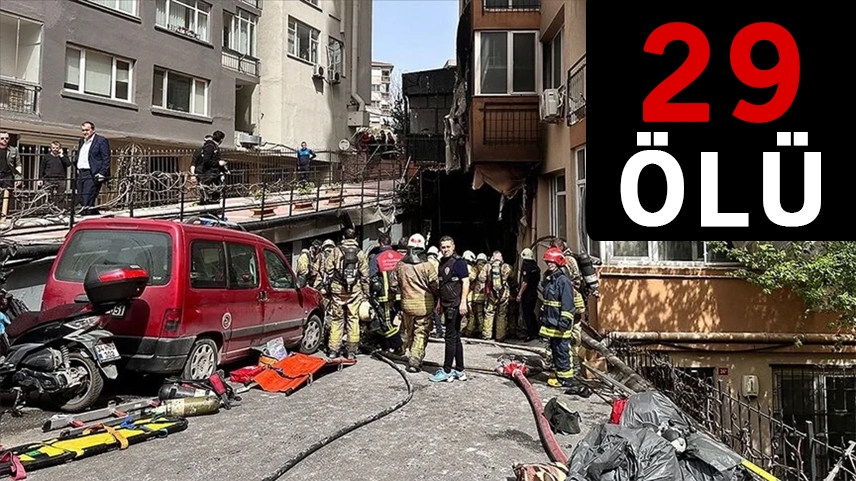 İstanbul'da eğlence merkezinde çıkan yangında 29 kişi hayatını kaybetti