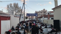 Binlerce soydaş Mastanlı Mahallesi sokaklarında iftar yaptı