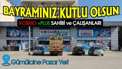 COSMOPLUS MARKET yetkilileri bayramınızı kutlar