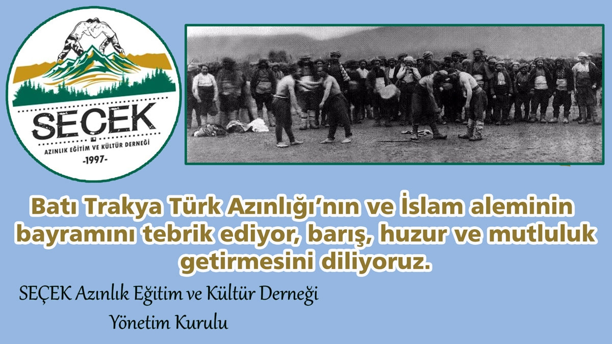 SEÇEK Derneği yönetimi bayramınızı tebrik eder