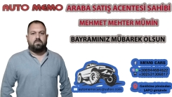  Araba satış acentesi MEMO CARS sizlerin bayramını tebrik eder