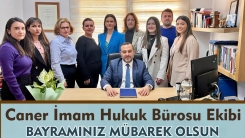 CANER İMAM HUKUK BÜROSU çalışanları bayramınızı tebrik eder