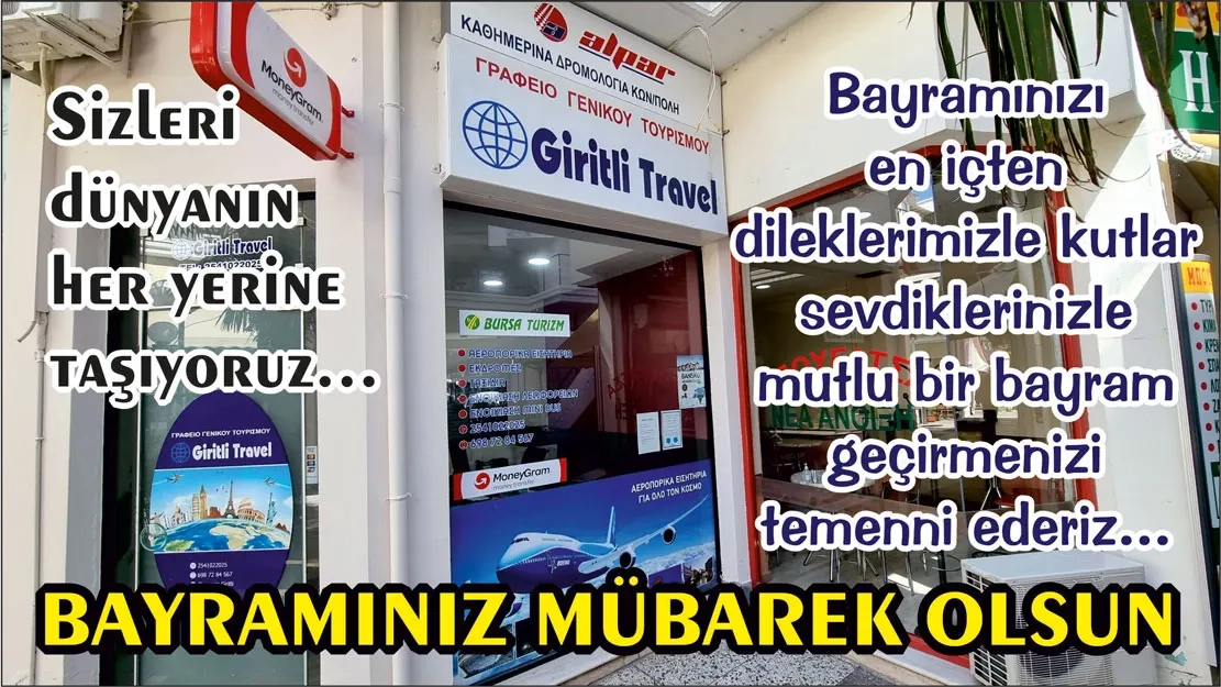 GİRİTLİ TRAVEL hepinize hayırlı bayramlar diler