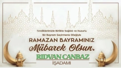 İskeçeli İşadamı RIDVAN CANBAZ hayırlı bayramlar diler