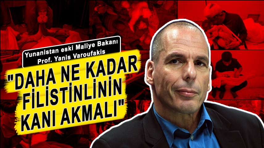 Eski maliye bakanı Varoufakis'e Filistin yanlısı konuşması nedeniyle yasak getirildi