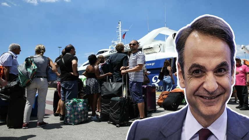Miçotakis: Ada sakinleri, Türk turistler geldiği için çok sevinçli