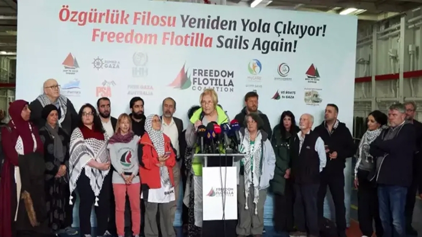 Özgürlük Filosu Gazze için yola çıkacak