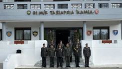 Türk askeri heyeti, Yunanistan 31. Mekanize Piyade Tugay Komutanlığını ziyaret etti