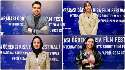 Türkiye'deki uluslararası öğrenciler, kısa film festivalinde sanatsal yeteneklerini sergiledi
