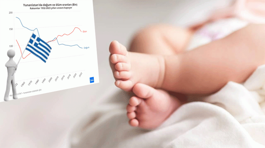 Yunanistan'da doğum oranları son 92 yılın en düşüğünde!