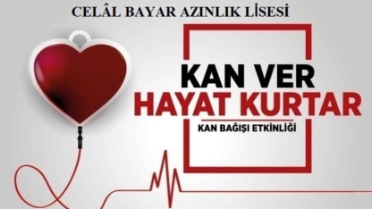 Gümülcine'de Türk öğrenciler kan bağışı etkinliği düzenleyecek