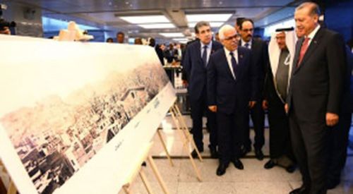 Erdoğan, IRCICA'nın fotoğraf sergisini gezdi