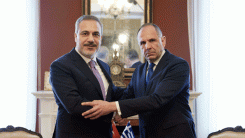 Gerapetritis ile Fidan Londra'da bir araya geldi