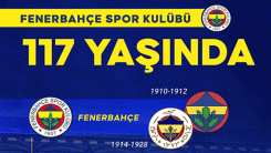 Fenerbahçe Spor Kulübü 117 yaşında