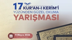 17’inci Kur’an-ı Kerim yarışmasının finali Omurluköy’de yapılacak