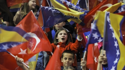 Bosna Hersekli çocuklar YEE'nin düzenlediği şenlikte bir araya geldi