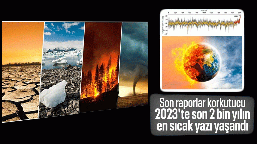 2023 yazı, son 2 bin yılın en sıcak yazı olarak kayıtlara geçti