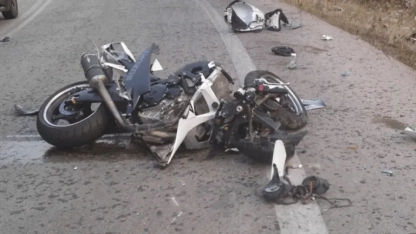 44 yaşındaki motosiklet sürücüsü hayatını kaybetti