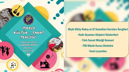İskeçe Türk Birliği GENCERLİ köyünde “KÜLTÜR – SANAT ŞENLİĞİ” düzenliyor