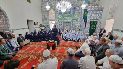 İskeçe Çınar Camii’nde coşkulu hatim merasimi