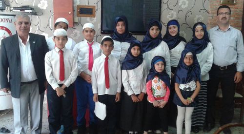 Selânik'teki soydaşların dini eğitimi başarıyla devam ediyor