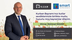 Mimar Mehmet Nizam'dan bayram kutlama mesajı