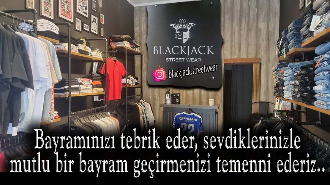 İskeçe'deki 'BLACK JACK' mağazası sahibi Hüseyin ZEYBEK hayırlı bayramlar diler