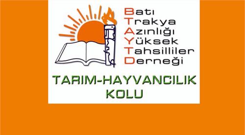 Batı Trakya'nın Tarım ve Hayvacılığı ile İlgili Toplantılar Yapılacak