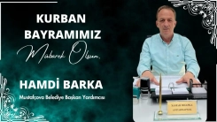 Mustafçova Belediye Başkan Yardımcısı HAMDİ BARKA Kurban Bayramınızı tebrik eder, hayırlı bayramlar diler