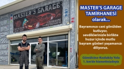 MASTER'S GARAGE Tamirhanesi ustalarından bayram tebriği