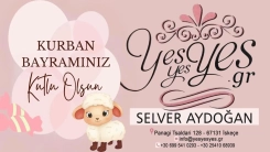 YES YES YES Mağazası sahibi Selver AYDOĞAN sevgi dolu bayramlar diler