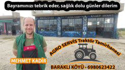 Traktör Tamir Ustası MEHMET KADİR, bayramınızı tebrik eder