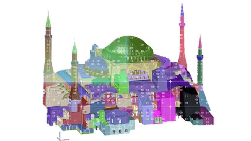 Ayasofya'nın dijital ikizi çıkarıldı, yıkılırsa yeniden yapılabilecek